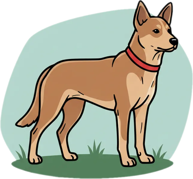 Illustration of the root word "aso" (dog)
