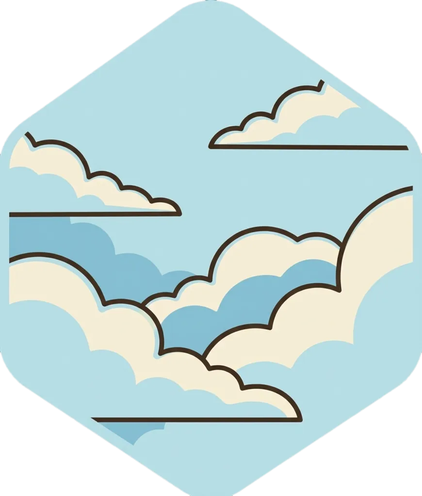Illustration of "kalangitan" (heavens)