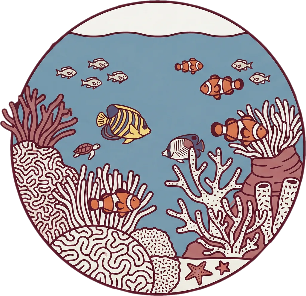 Illustration of "karagatan" (ocean)