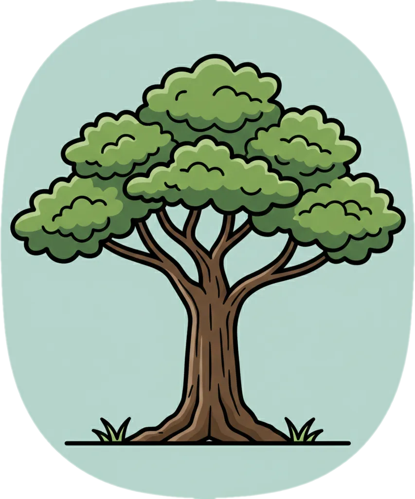 Illustration of "puno" (tree)