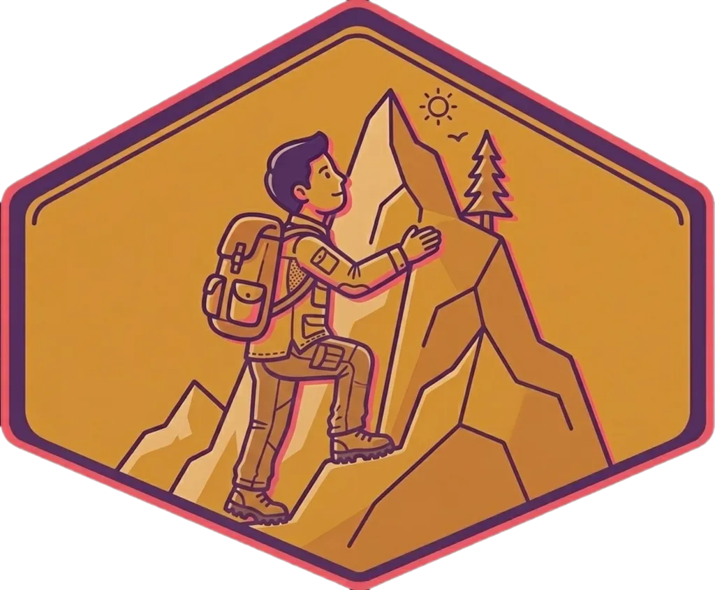 Illustration of "maglakbay" (to travel)