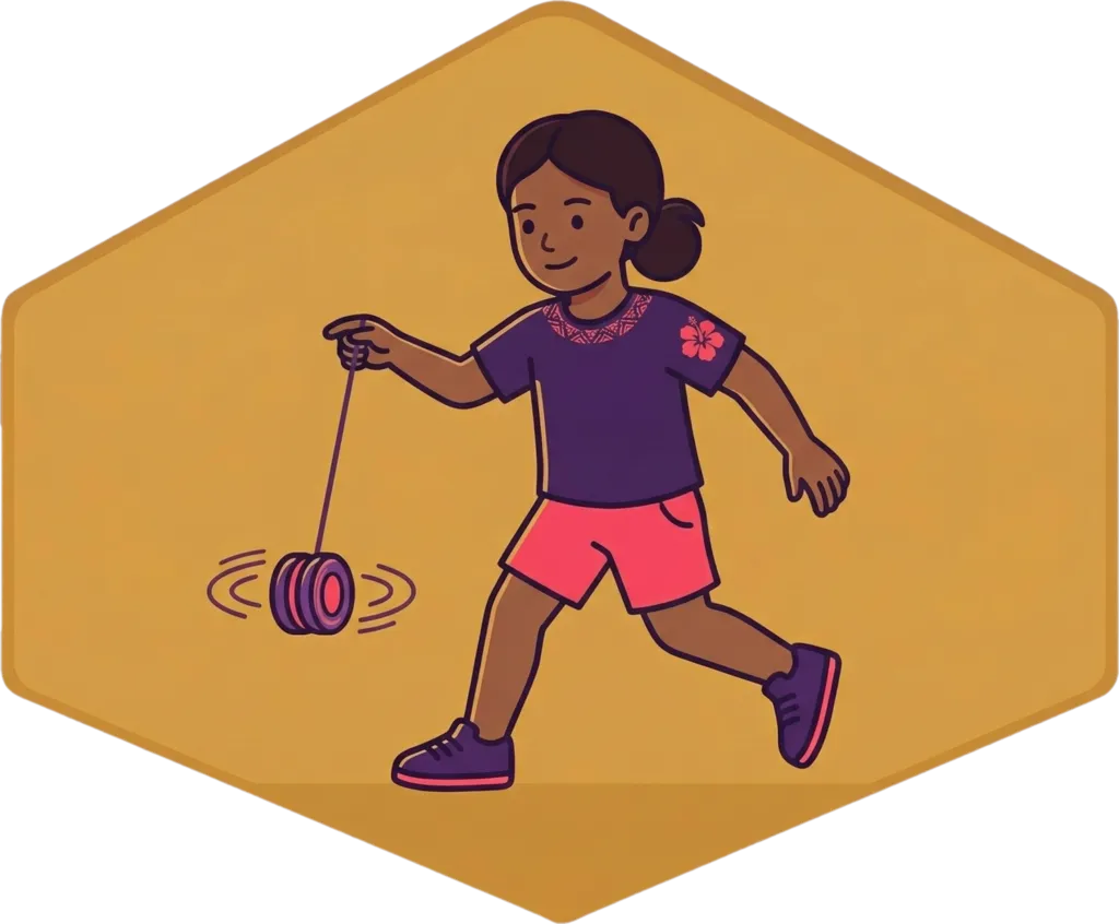 Illustration of "maglaro" (to play)