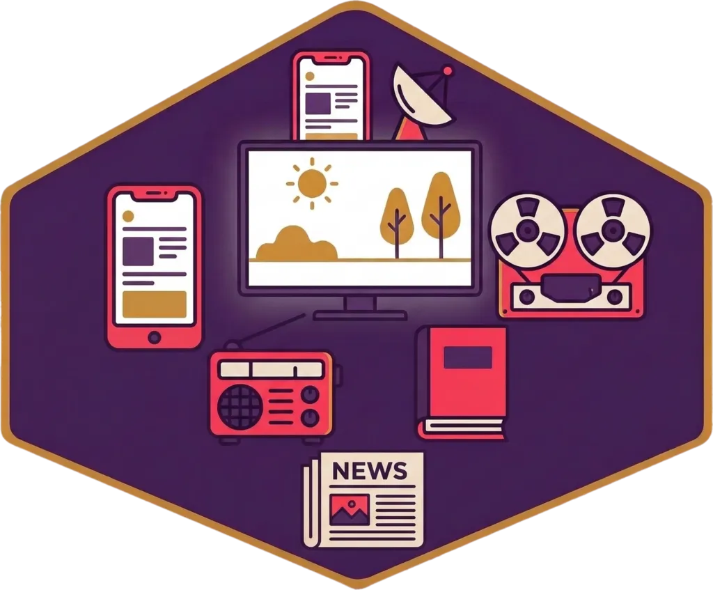 Illustration of "midya" (media)