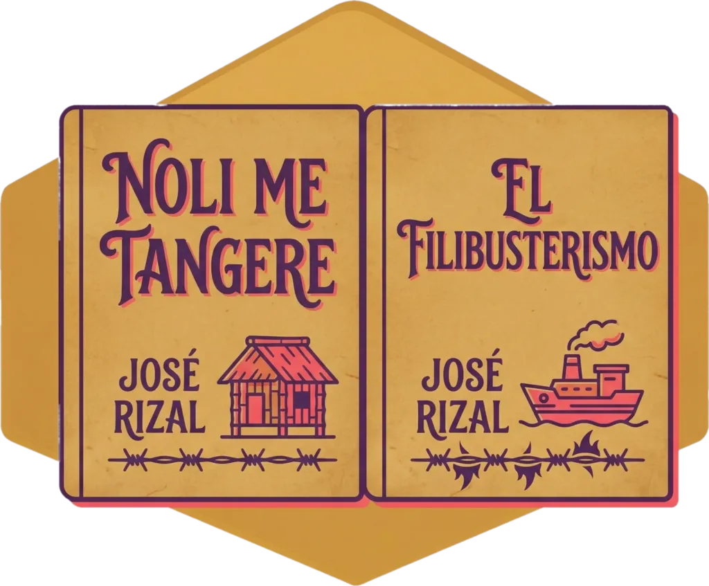 Illustration of the root word "nobela" (novel)