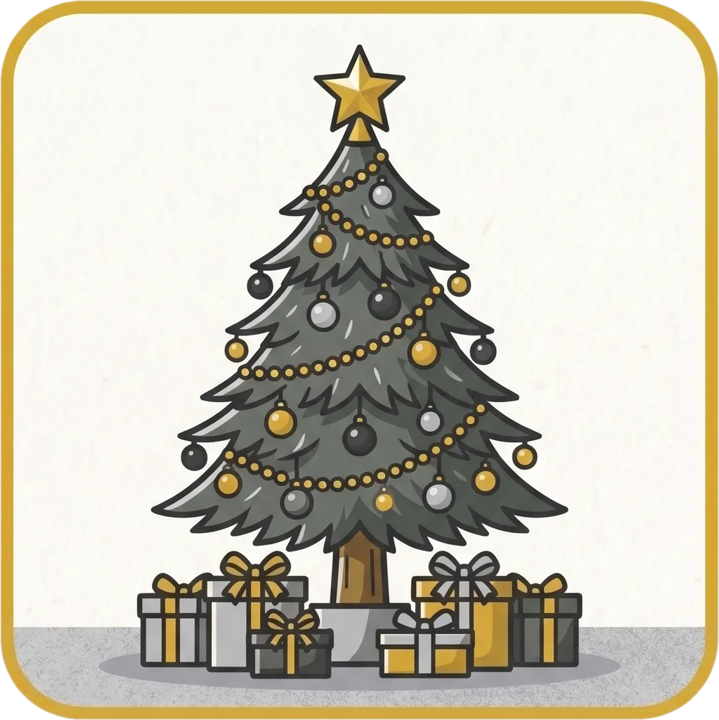 Illustration of the root word "pasko" (Christmas)