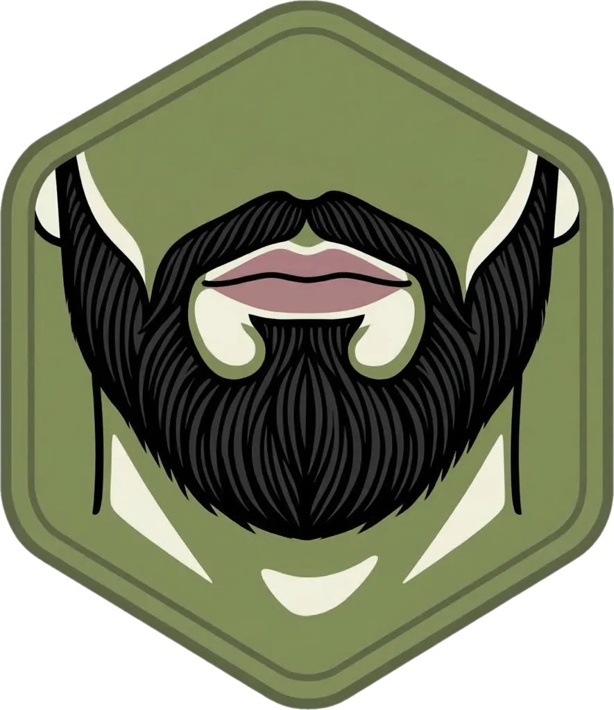 Illustration of the root word "balbas" (beard)