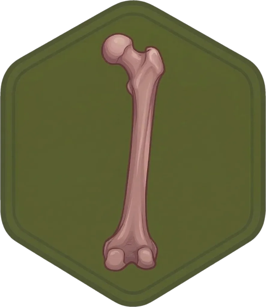 Illustration of "buto" (bone)
