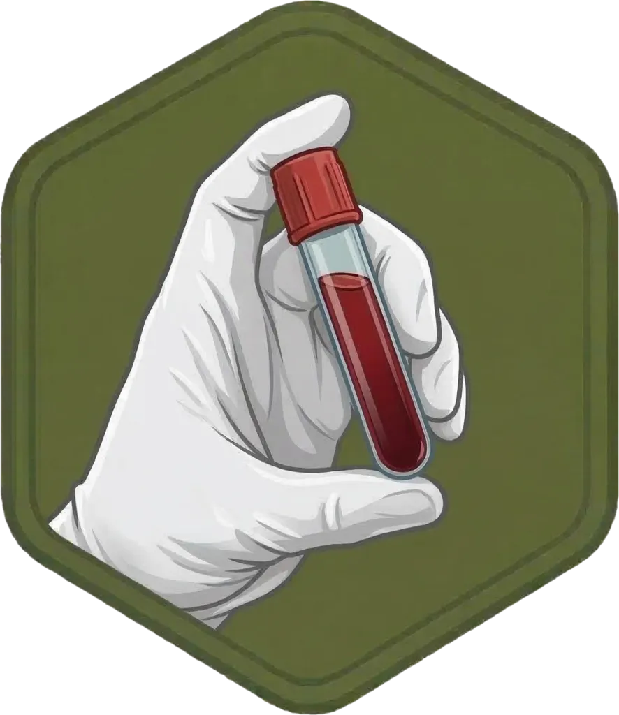 Illustration of the root word "dugo" (blood)