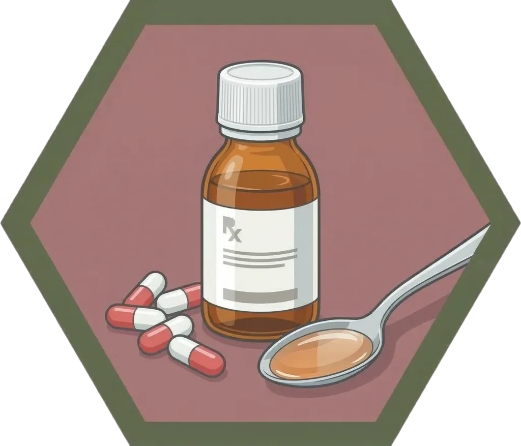 Illustration of the root word "gamot" (medicine)