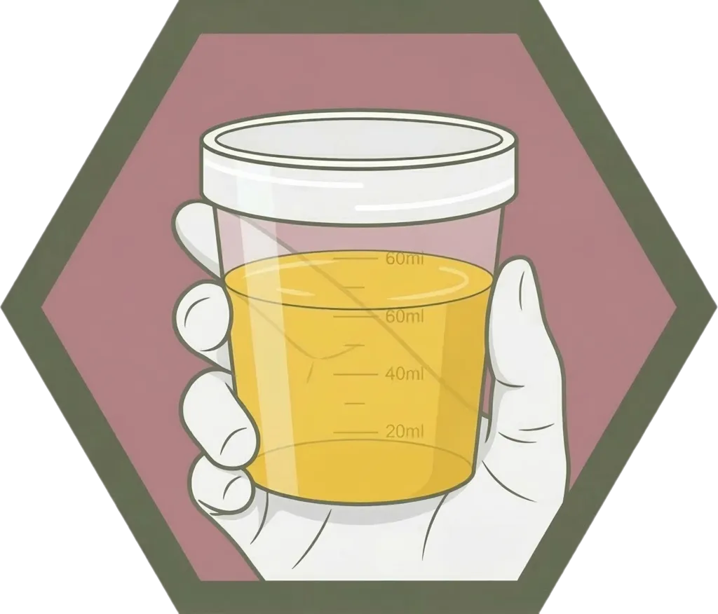 Illustration of "ihi" (urine)