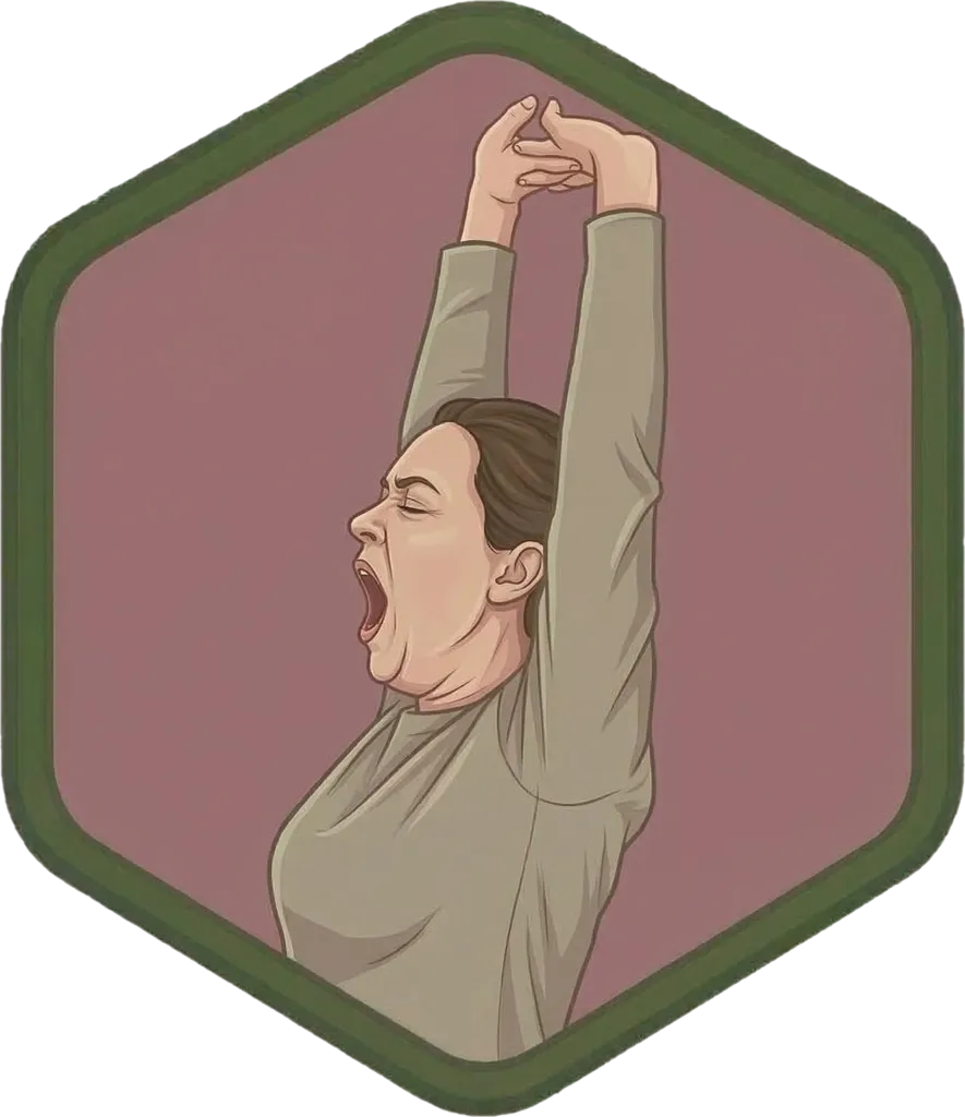 Illustration of "mag-inat" (to stretch)