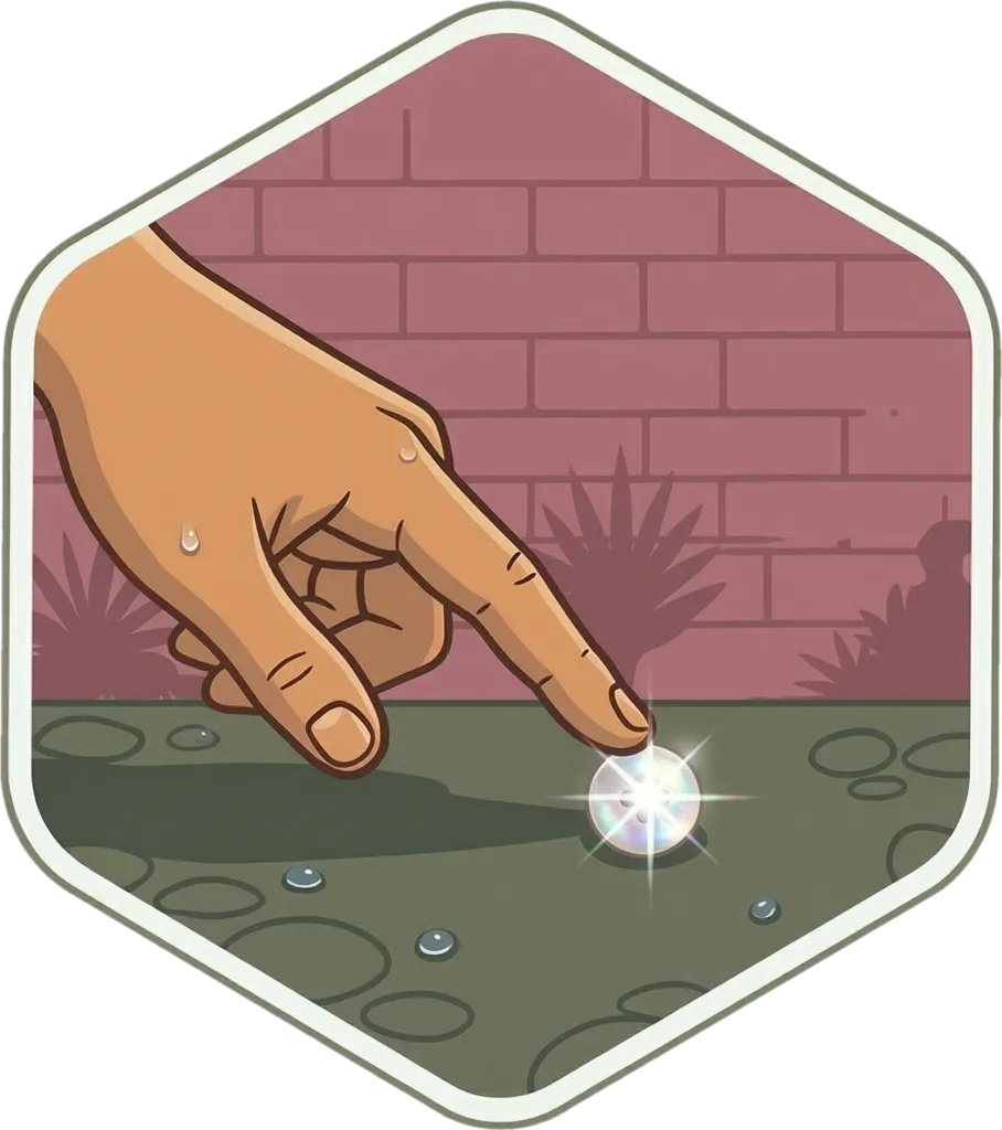 Illustration of "mapansin" (to notice)