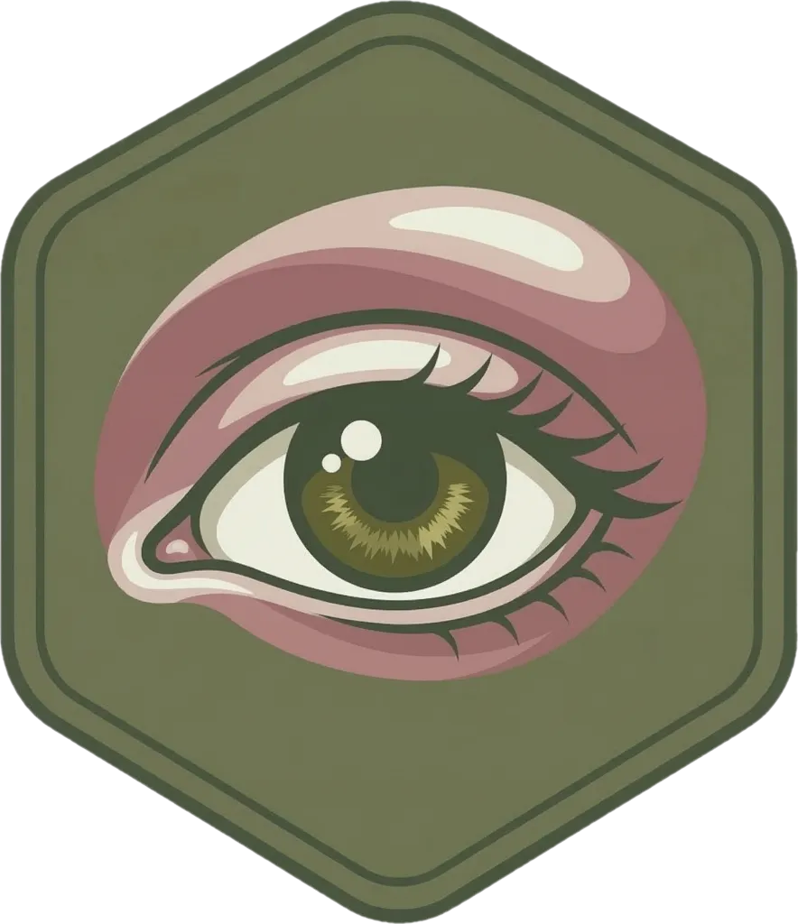 Illustration of "mata" (eye; to humiliate)