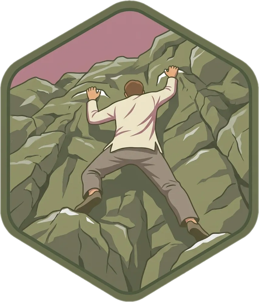 Illustration of "umakyat" (to climb)