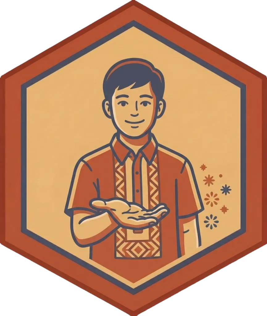 Illustration of "humingi" (to ask for)