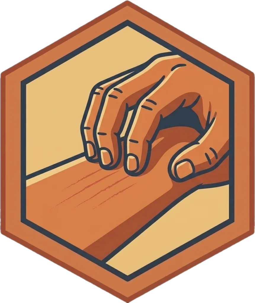 Illustration of "kumamot" (to scratch)