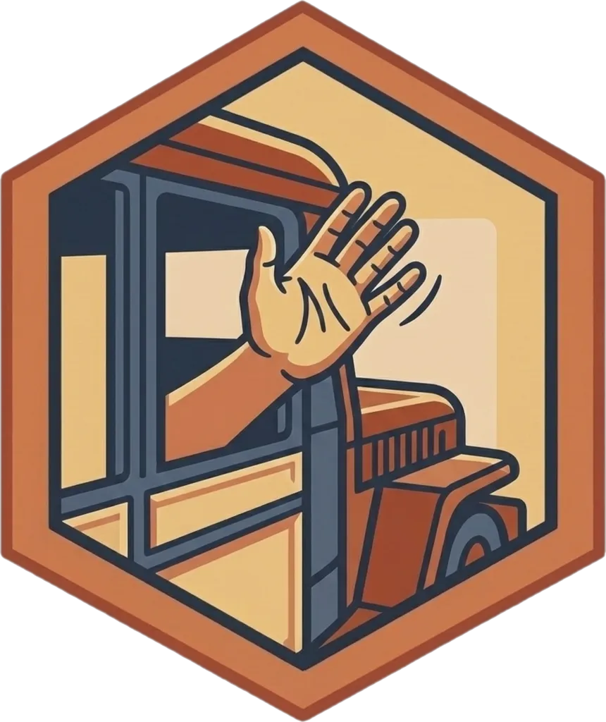 Illustration of "paalam" (goodbye; farewell)