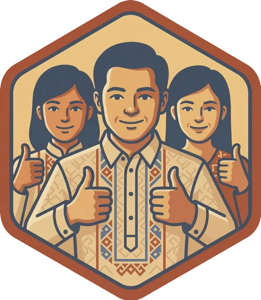 Illustration of the root word "payag" (agree; consent)