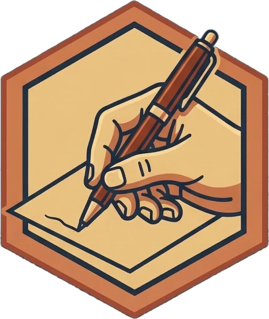 Illustration of "sumulat" (to write)