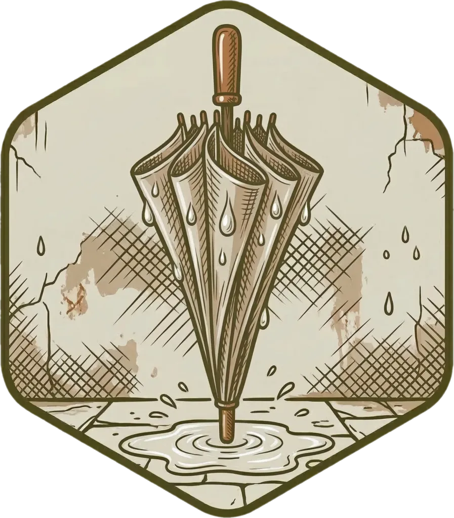 Illustration of "basa" (wet)