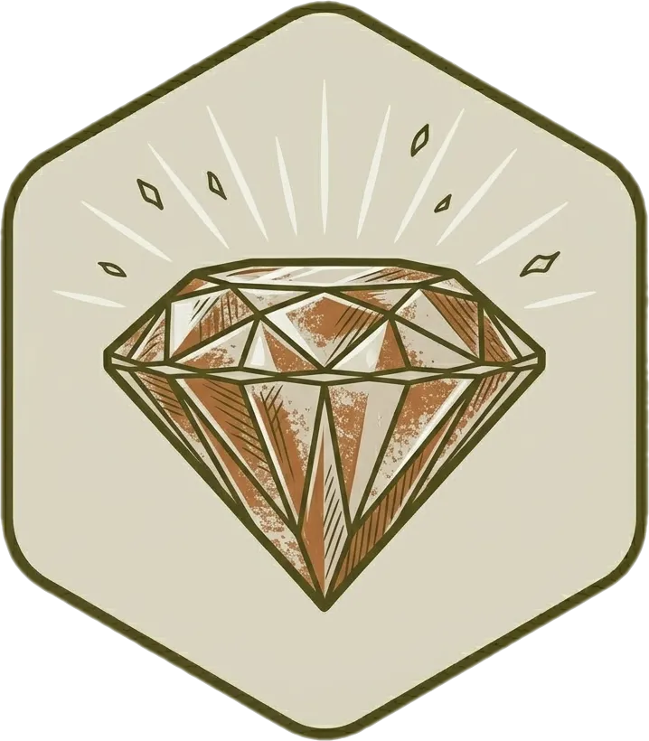 Illustration of "diyamante" (diamond)