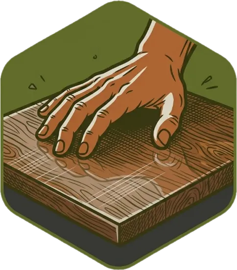 Illustration of "makinis" (smooth)