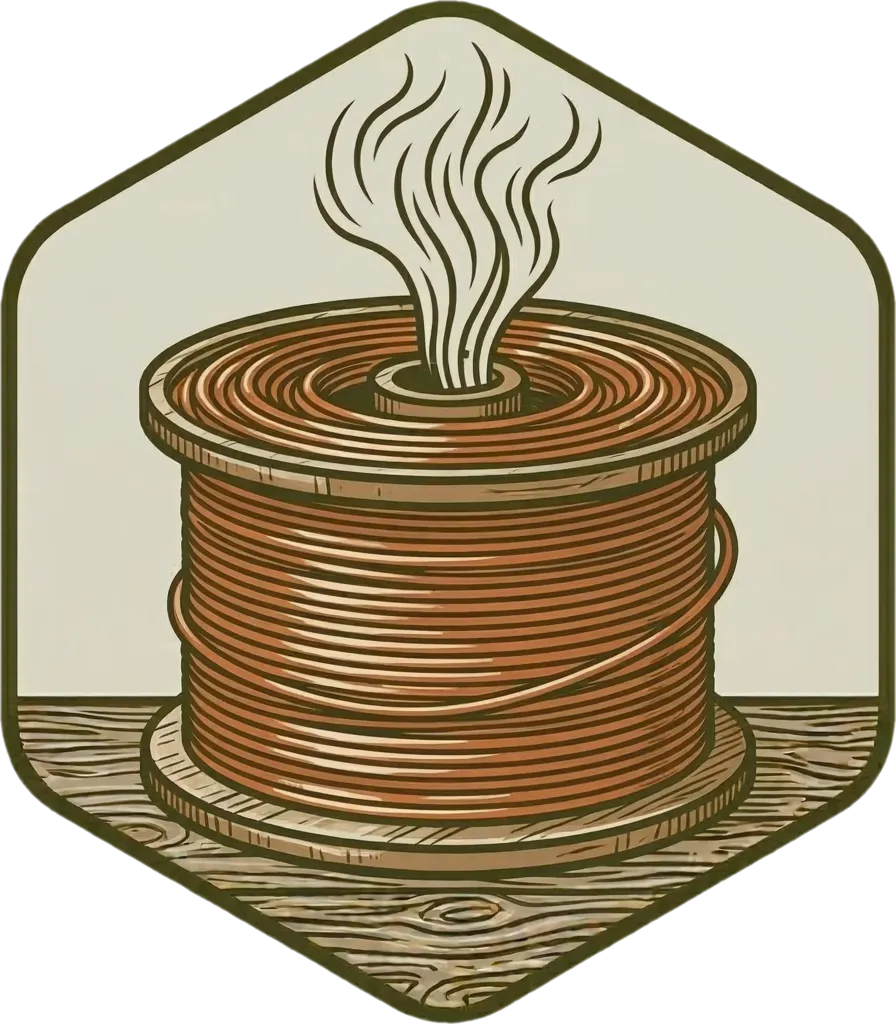Illustration of the root word "tanso" (copper; bronze; brass)