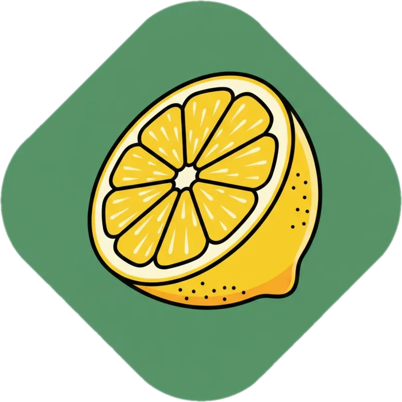 Illustration of the root word "limon" (lemon)