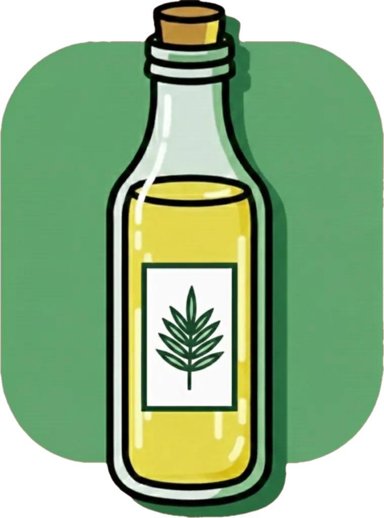 Illustration of "mantika" (cooking oil; lard)