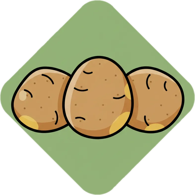 Illustration of "patatas" (potato)
