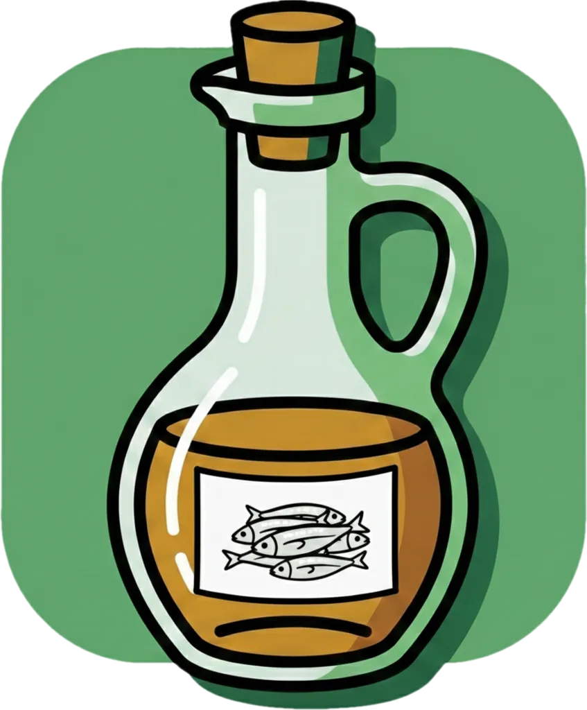 Illustration of "patis" (fish sauce)