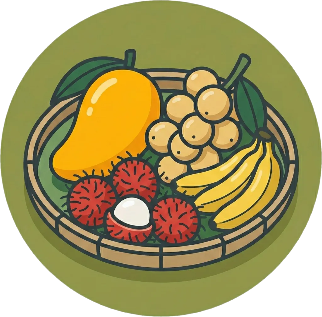 Illustration of "prutas" (fruit)