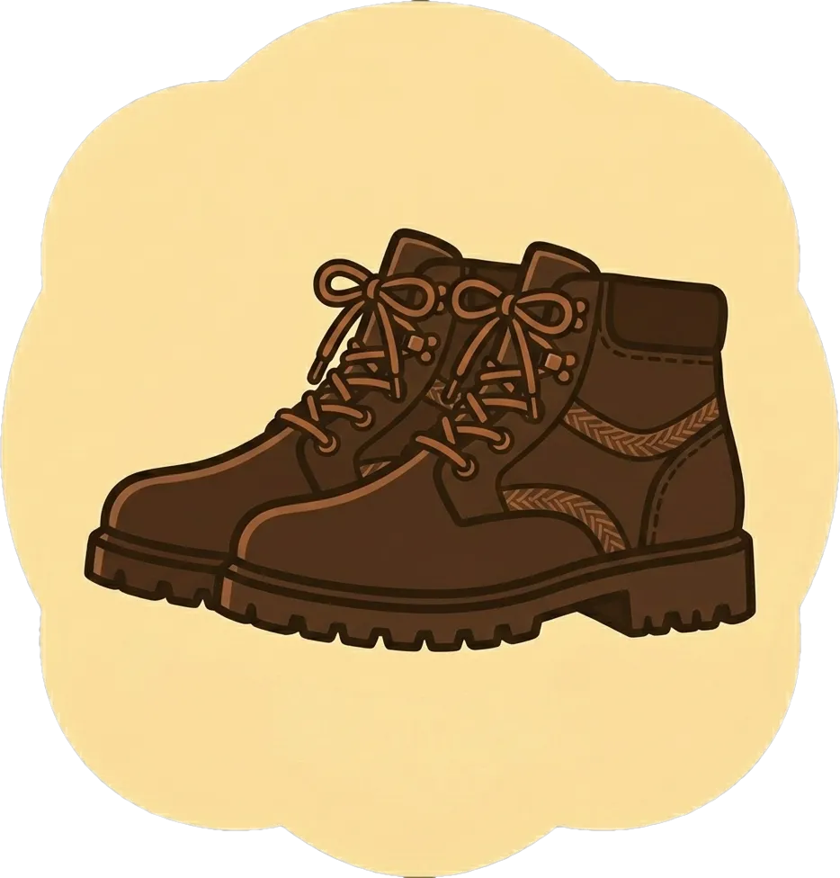 Illustration of "bota" (boots)