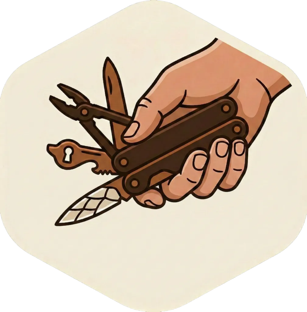 Illustration of "gumamit" (to use)