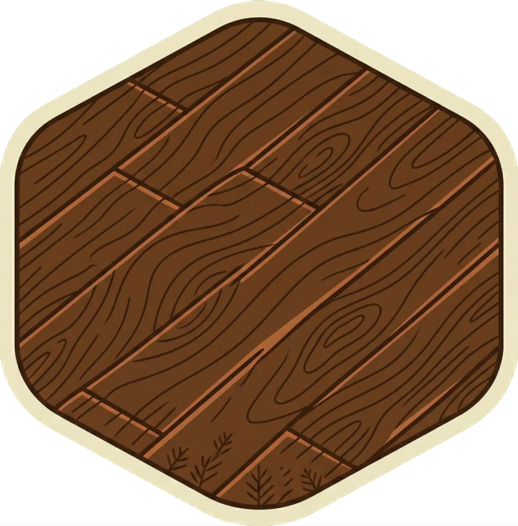 Illustration of the root word "sahig" (floor)