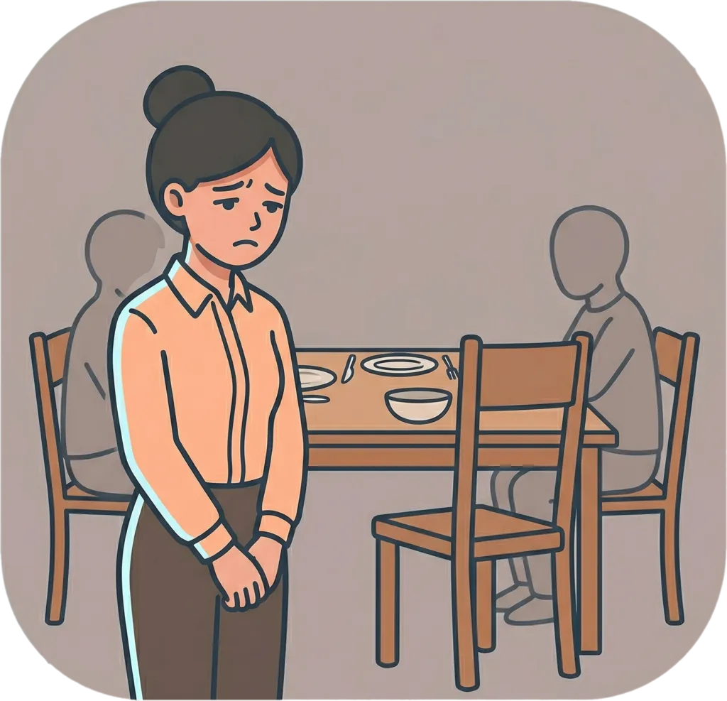 Illustration of "mangulila" (to feel lonely)