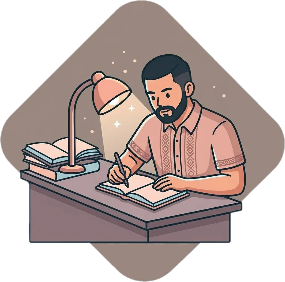 Illustration of "masipag" (hardworking)