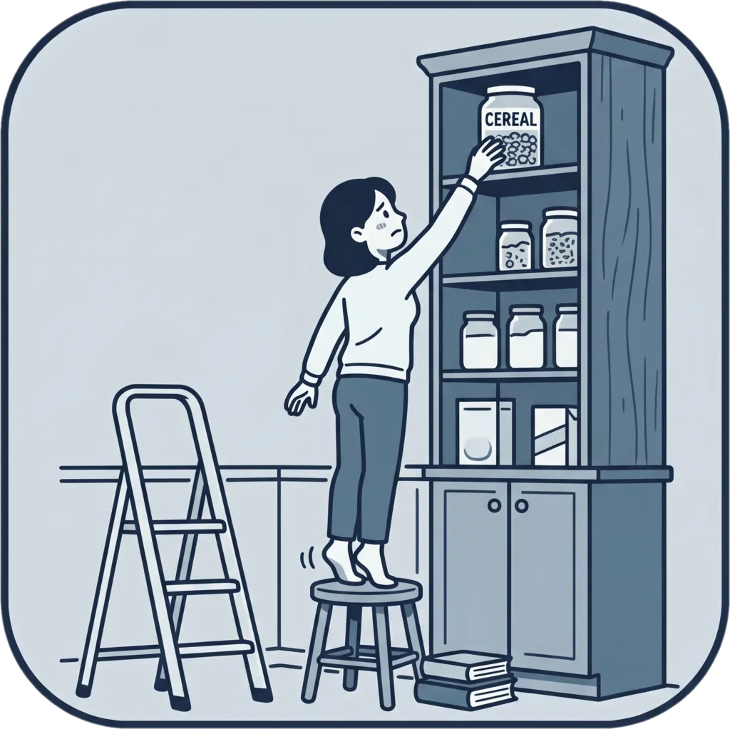 Illustration of "mababa" (low)