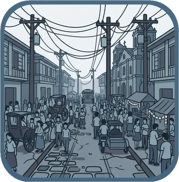 Illustration of "marami" (many)