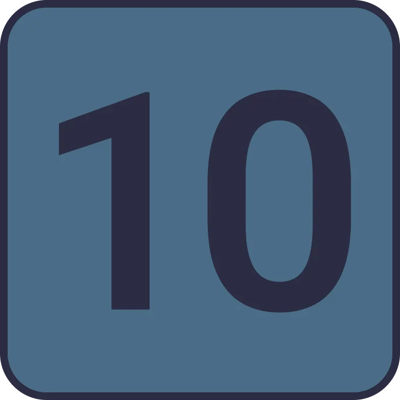 Illustration of the root word "sampu" (ten)