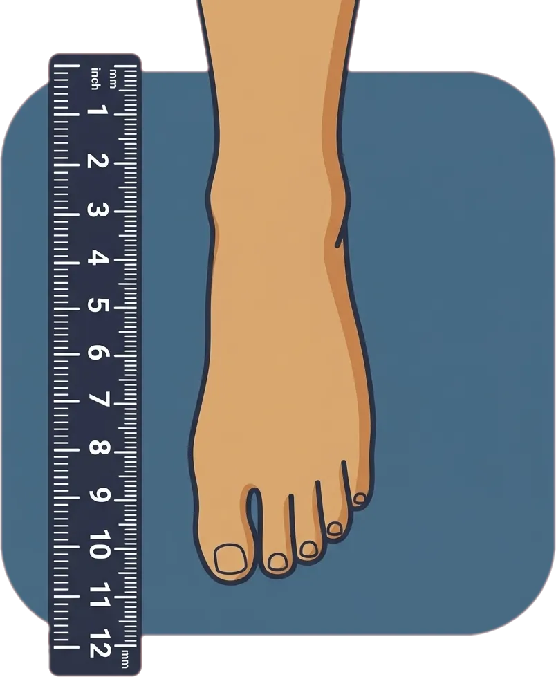 Illustration of "talampakan" (sole of foot; frank/face-to-face)