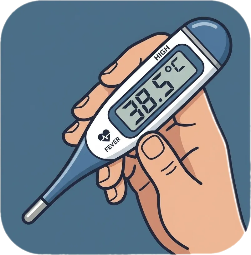 Illustration of "temperatura" (temperature)
