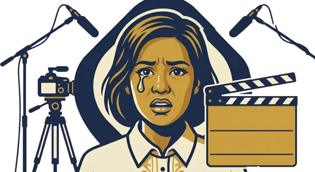 Illustration of "artista" (actor; celebrity)