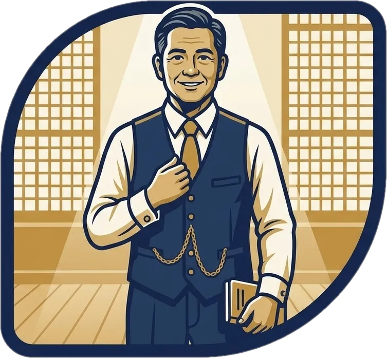 Illustration of the root word "ginoo" (gentleman; Mister)