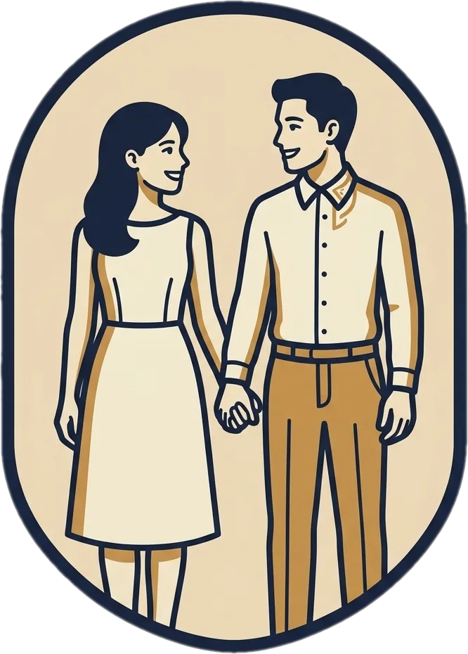 Illustration of "jowa" (boyfriend or girlfriend)