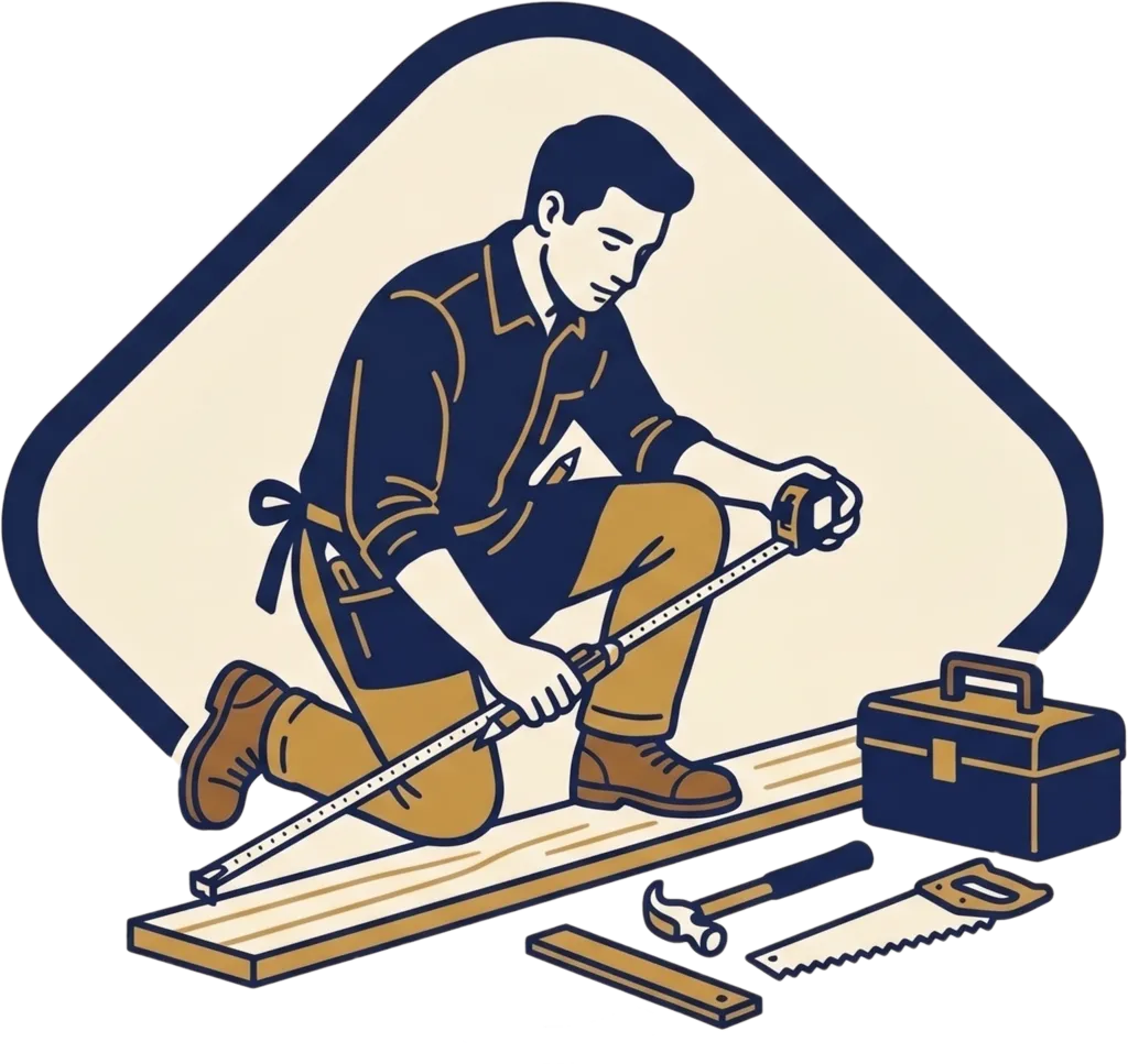 Illustration of "karpentero" (carpenter)