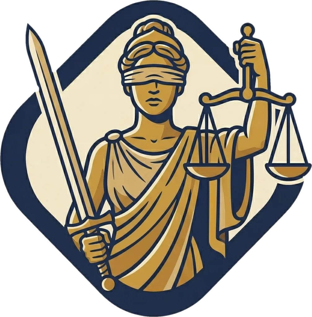 Illustration of "katarungan" (justice)