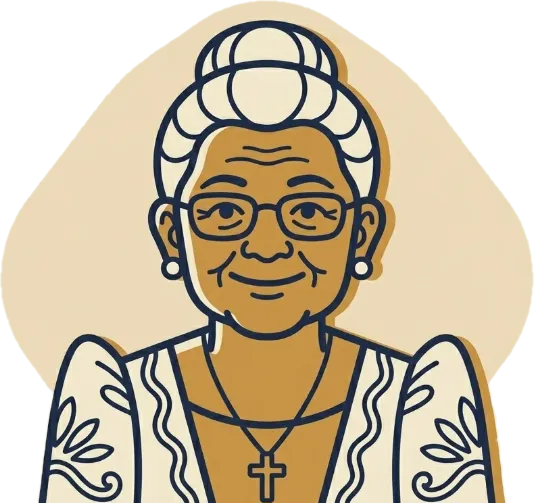Illustration of "lola" (grandmother)