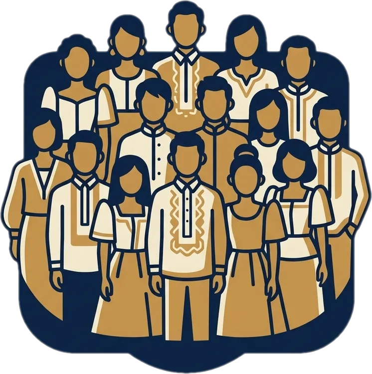 Illustration of "madla" (public; the masses)