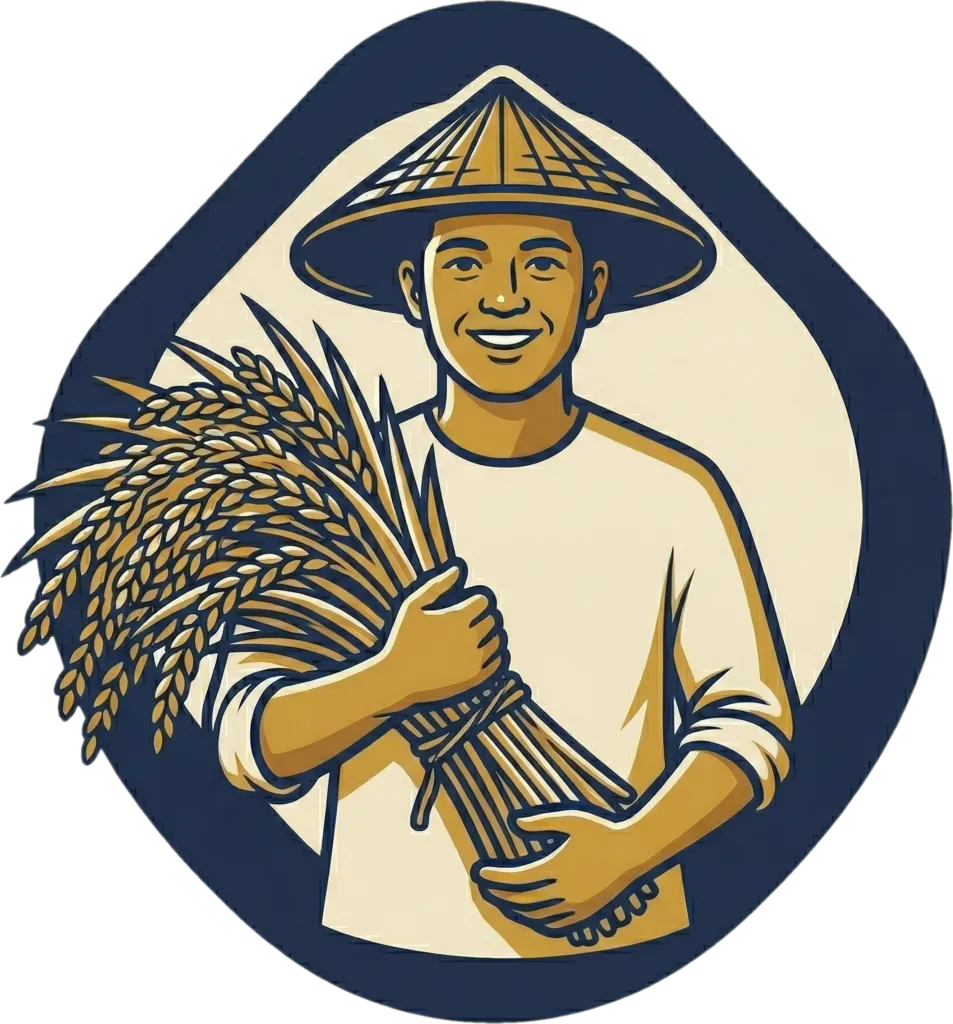 Illustration of "magsasaka" (farmer)